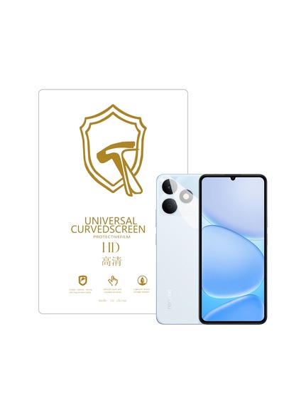 Microcase Realme Note 80 İle Uyumlu Full Tpu Nano Arka Ekran Koruma Filmi - Ekm102