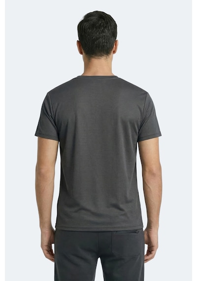 Slazenger Kofona Erkek Koyu Gri Tişört
