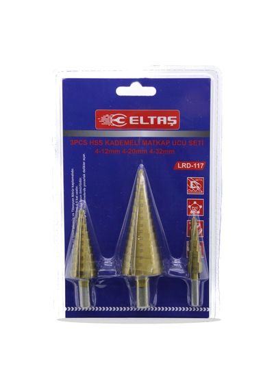 Hss Kademeli Matkap Ucu Seti 4-12 / 4-20 / 4-32 Mm 3 Parça 18205049