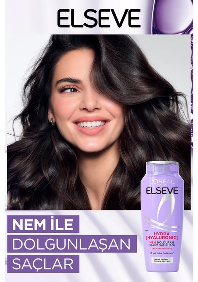 L'oréal Paris Elseve Hydra Hyaluronic Nem Dolduran Bakım Şampuanı 300ml