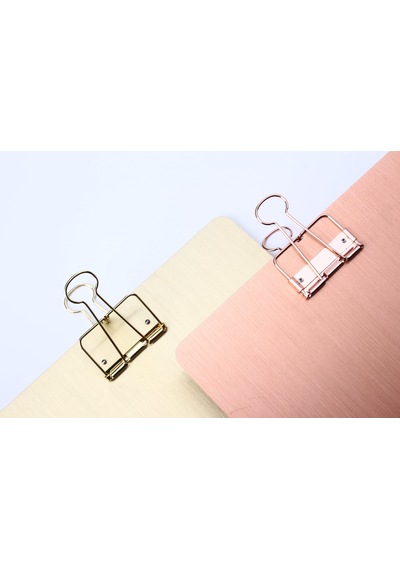 Kayigo Tiny Alüminyum A4 Clipboard Rose Rose