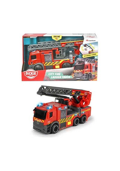 203714023038 City Fire Ladder Truck Çok Renkli