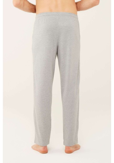U.S. Polo Assn. Erkek Gri Melanj Pijama Altı 18471