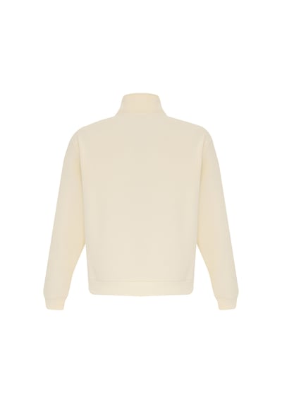 Reebok Q3 Ide Fleece Mıdlayer Bej Kadın Sweatshirt Bej