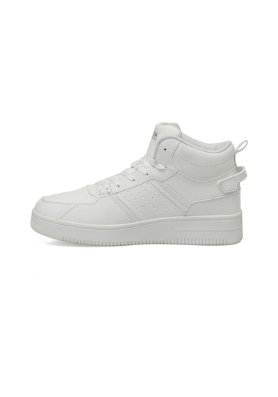 Kinetix Enner Pu Hı 5pr Beyaz Erkek High Sneaker 000000000102019913 Beyaz-a Grı