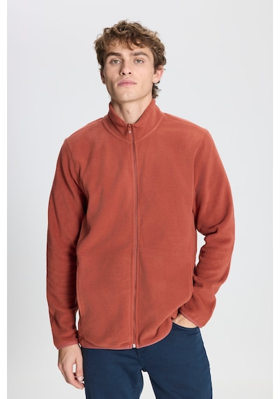 AC&Co / Altınyıldız Classics Standart Fit Fermuarlı Bato Yaka Polar Erkek Ceket Açık Kahverengi AC&Co / Altınyıldız Classics Standart Fit Fermuarlı Bato Yaka Polar Erkek Ceket Açık Kahverengi