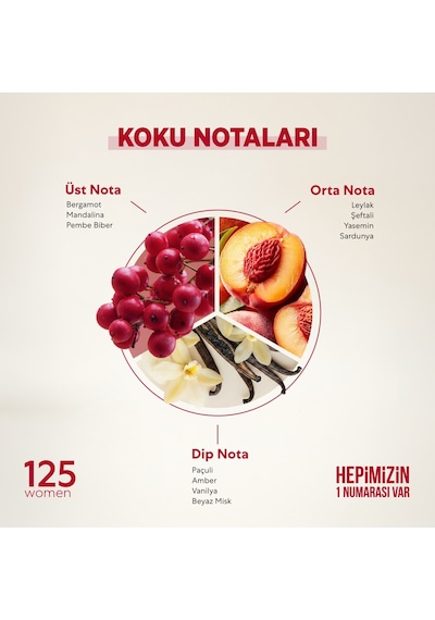 Bargello 125 Kadın Parfüm EDP 50 ML
