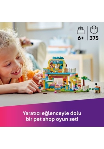 Evcil Hayvan Aksesuar Dükkanı Yaratıcı Oyuncak Seti 6 Yaş Ve Üzeri