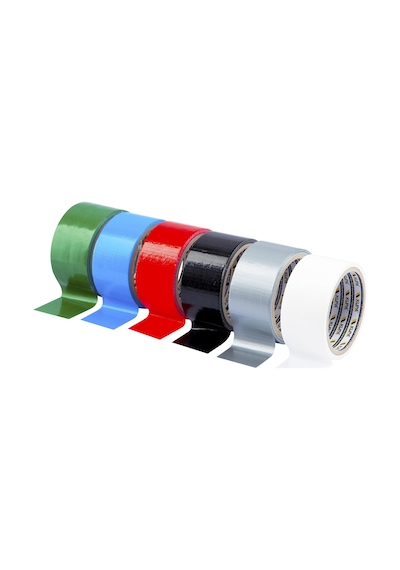 Omeyva Takviyeli Tamir Bandı - İzolasyon Onarım Çadır Bandı - Mavi - 48 Mm X 10 Yrd - 5 Rulo