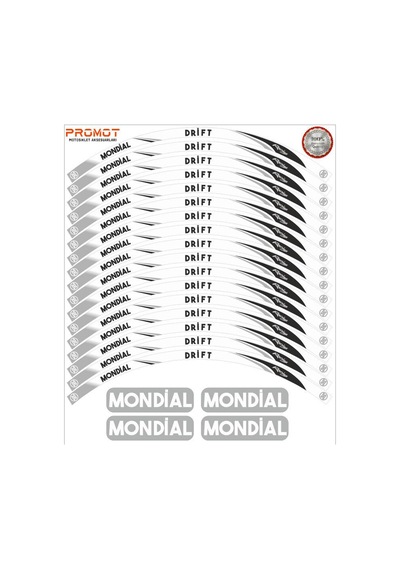 Drift L Uyumlu Jant Şeridi Model 6 Diğer