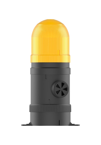 Mesan Ø70 300 Seri Multi Led Buzzer Taban Montaj Turuncu 24vac/dc Ms 313.3.24vac/dc