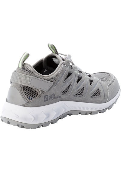 Jack Wolfskin Woodland 2 Hybrid Low Kadın Outdoor Ayakkabısı Gri Gri
