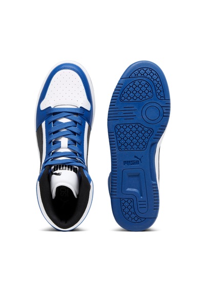 Puma Rebound Layup Ayakkabı 369573 36 Beyaz - Mavi