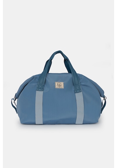 İcone Bag Icone Mat İçin Fermuar Kapamalı Yoga, Pilates, Fitness ,gym Spor Çantası Mavi