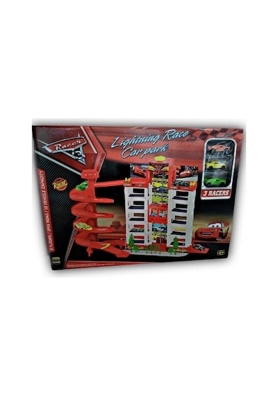 Toysan Cars Racer Asansörlü Garaj Seti-55