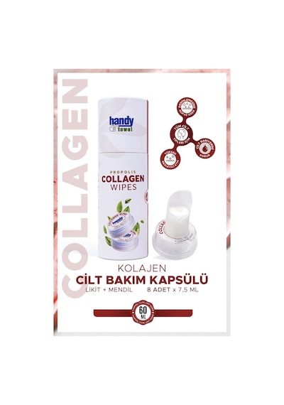 Handytowel Collagen Wipes 8 x 7.5 ML
