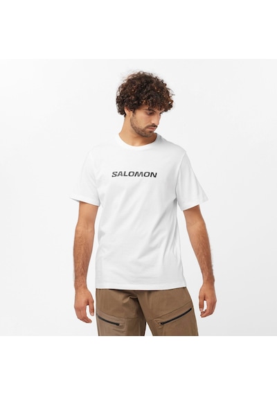 Salomon Sal Logo Perf Ss Tee M Whıte// T-shırt Lc2245500 001