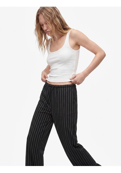 Koton Modal Karışımlı Slim Fit Kare Yaka Kolsuz Bluz Ekru 6sal30332ık