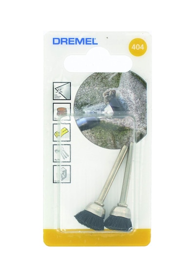 404 Kıl Fırça, Plastik Ve Çelikte Düz Yüzey Veya Kanal Temizleme, 13 Mm, 2'li