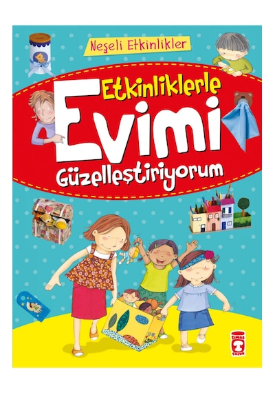 Timaş Çocuk Neşeli Etkinlikler 5 Kitap Takım - 4-7 Yaş Okul Öncesi 1. Ve 2. Sınıf Tatil Etkinlik Kitabı Seti