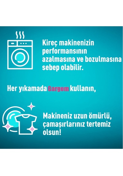 Gargom Kireç Önleyici 4 x 500 G