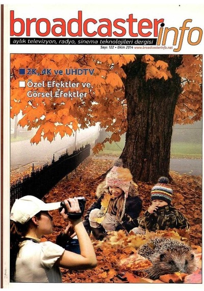 Broadcasterinfo:aylık Televizyon,radyo,sinema Teknolojileri Dergisi -2k,4k Ve Uhdtv Sayı:122-ekim-2014 Retro Koleksiyon Eski Baskı