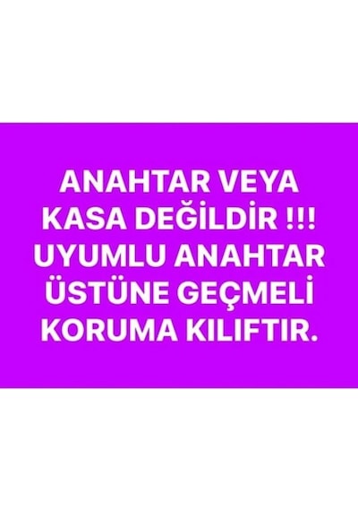 Togg T10x Ve T10f Uyumlu Silikon Anahtar Koruma Kılıfı Detaylı Lü