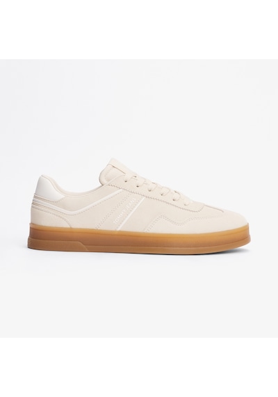 Tommy Hilfiger The Greenwich Suede Kadın Bej Sneaker 026 En0en02696 Bej
