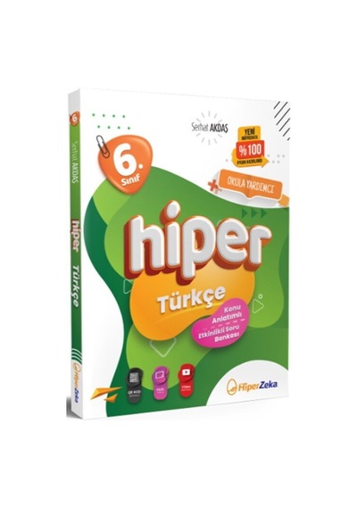 6. Sınıf Hiper Türkçe Konu Anlatımlı Soru Bankası Hiper Zeka Yayınları