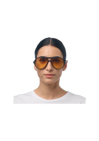 Okkia Alessio Unisex Güneş Gözlüğüsiyah / Lens : Sarı Siyah