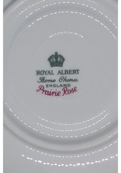 Prairie Rose Çayır Gülü Bone China Porselen Duble Kahve Fincanı Ve Tabakları 3 Parça 120 Ml Mor