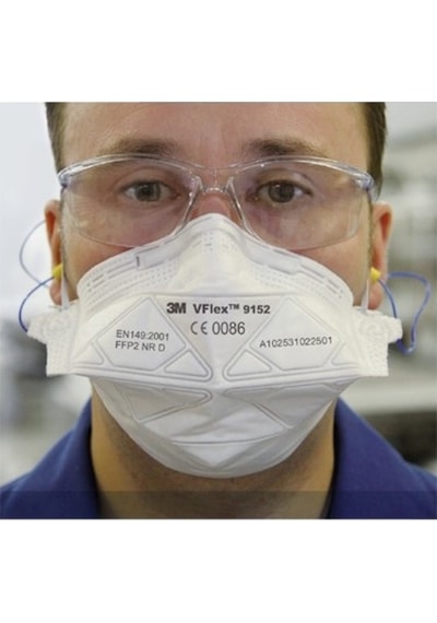 3M 9152E Vflex Ffp2 Ventilsiz Maske 15 Adet
