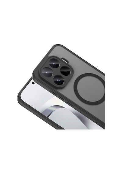 Adige Xiaomi 17t Pro Kılıf Babet Araç Tutucu Özellikli Silikon Siyah