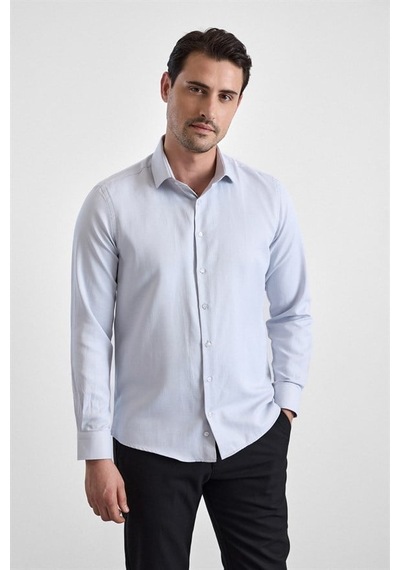 Süvari Taş Slim Klasik Yaka Casual Gömlek Gm2024700622-s01