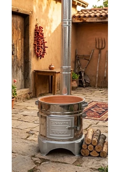 Güveç Mangal Izgara Mantis Çok Amaçlı Mangal Çok Renkli