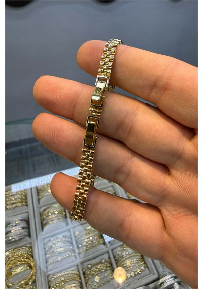 İnce Xuping Gold Bileklik Altın