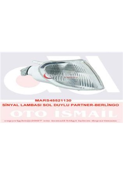 Mars 521130 Sinyal Sol Partner-berlıngo 07/96-12/02