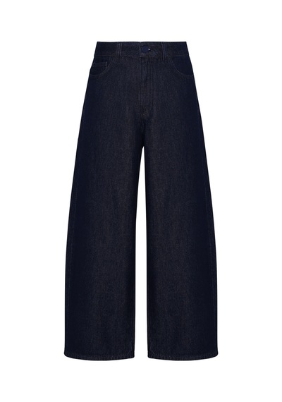 Yargıcı Barrel Yüksek Bel Pantolon 26ykpn3063x 516 Lacivert