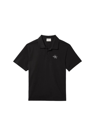 Calvin Klein Ss Ez Monologo Casua, Ub1 Siyah Erkek Polo
