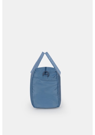 İcone Bag Kadın & Erkek Spor Çantası, Paraşüt Kumaş Önü Cepli Unisex Spor Fitness Gym Çantası Mavi
