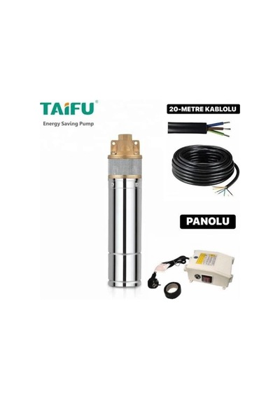 Taifu 4skm-100 Kablolu Panolu Dalgıç Pompa Seti