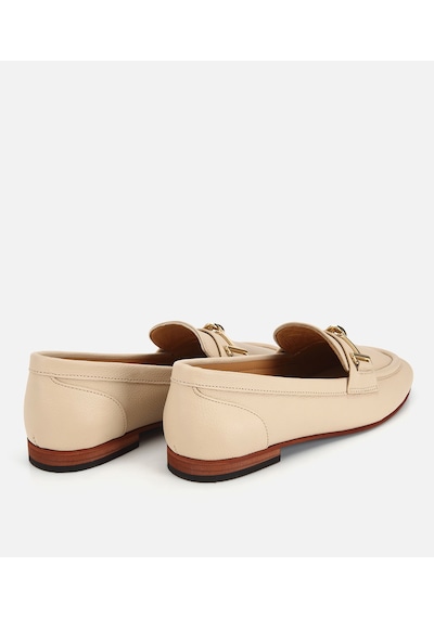Hotiç Kadın Deri Bej Yumuşak Dokulu Tokalı Klasik Loafer 01ayh319080a310 01ayh319080a310 Bej