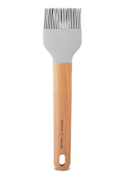 Karaca x Refika Gadgets Ahşap Saplı Silikon Fırça