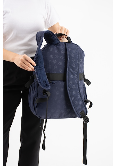 Ventis Qualty Okul Çantası Su Geçirmez Klinkır Kumaş Unisex Sırt Çantası Model 9b Lacivert