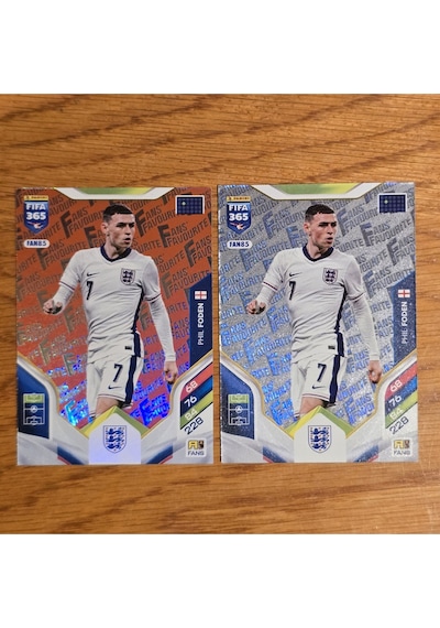 2026 Phil Foden Fans Favourite Oyun Kartı Set - Fan85