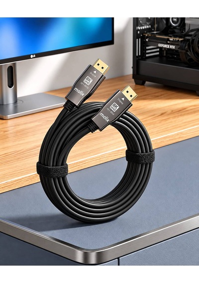 Molix Mx-hdmfo8k05 8k V2.1 5 Metre 48gbps Aoc Fiber Optik Hdmı Kablo