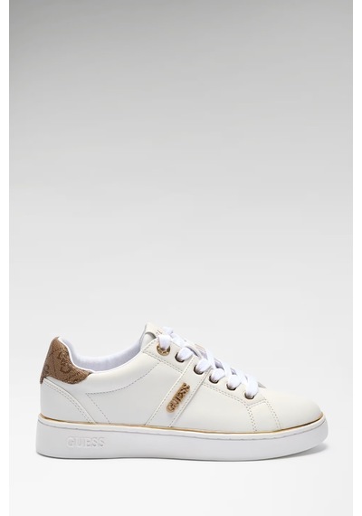 Guess Brıtz Kadın Sneaker Flfbtzele12 Flfbtzele12 Whıte Beyaz