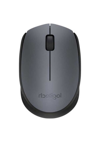 Logitech M170 Kablosuz Optik Mouse, Kullanışlı Ve Hızlı M170 - Gri - Siyah M170