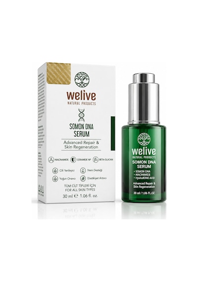 Welive Somon Dna Serum 30 Ml Hyaluronic Acid, Niacinamide, Ceramide Np & Beta Glucan