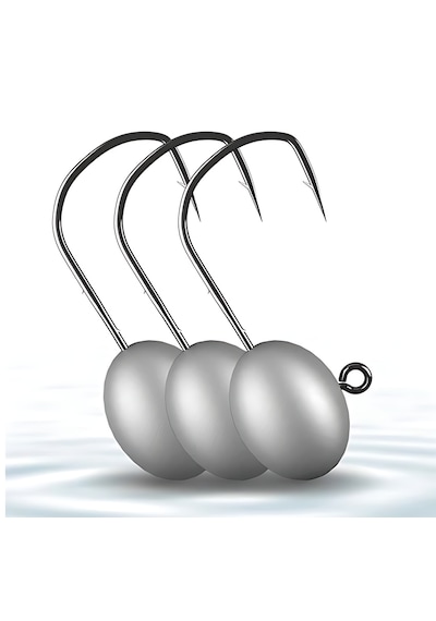 Hokkaido 10 Adet 5 Gram Ağırlık,no 1 Mustad İğneli,jig Head,